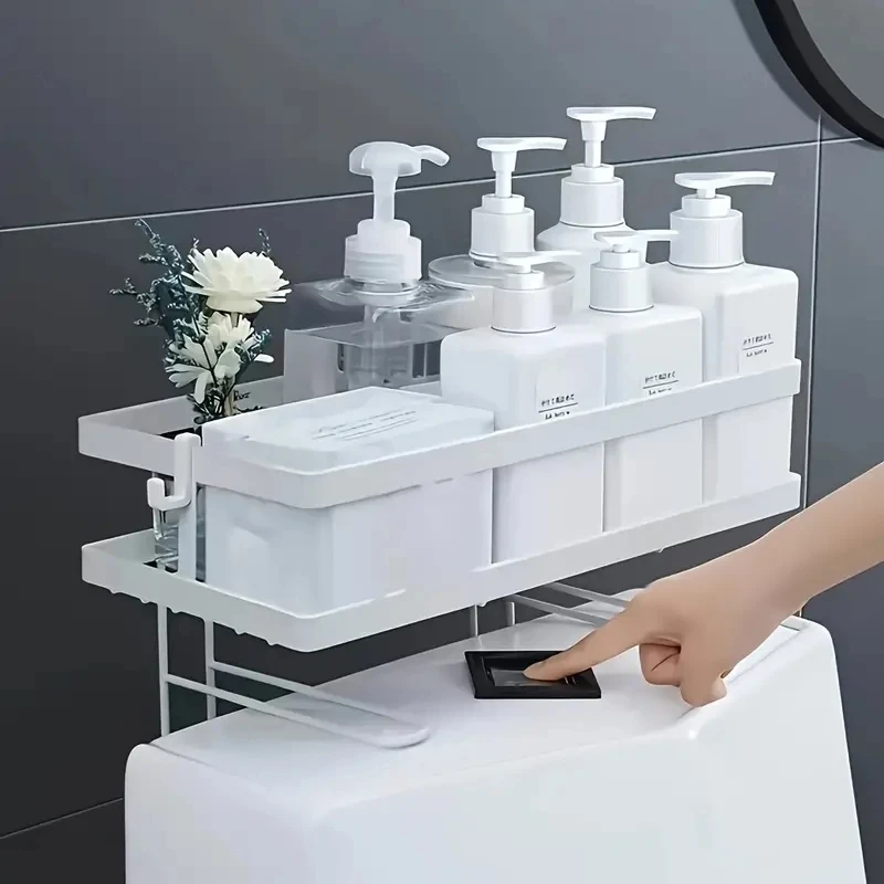 Tech Accessories Organizer - Scaffale Salvaspazio Sopra il WC -