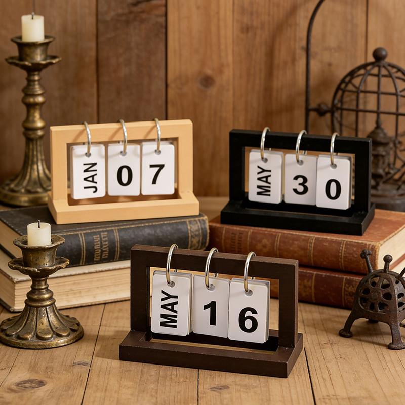Tech Accessories For Office - 【M】Mini Calendario da Scrivania, Kit di