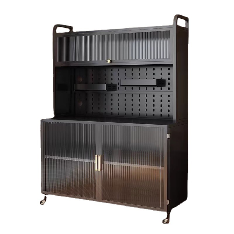 Tech Accessories Organizer - Scaffale da cucina in metallo multistrato,