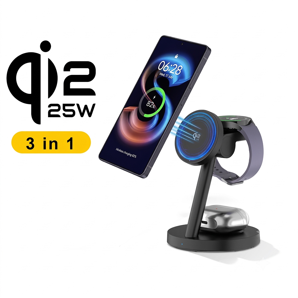 Stazione di Ricarica Wireless  - Wireless Charger 3 In 1 recensione e prezzo