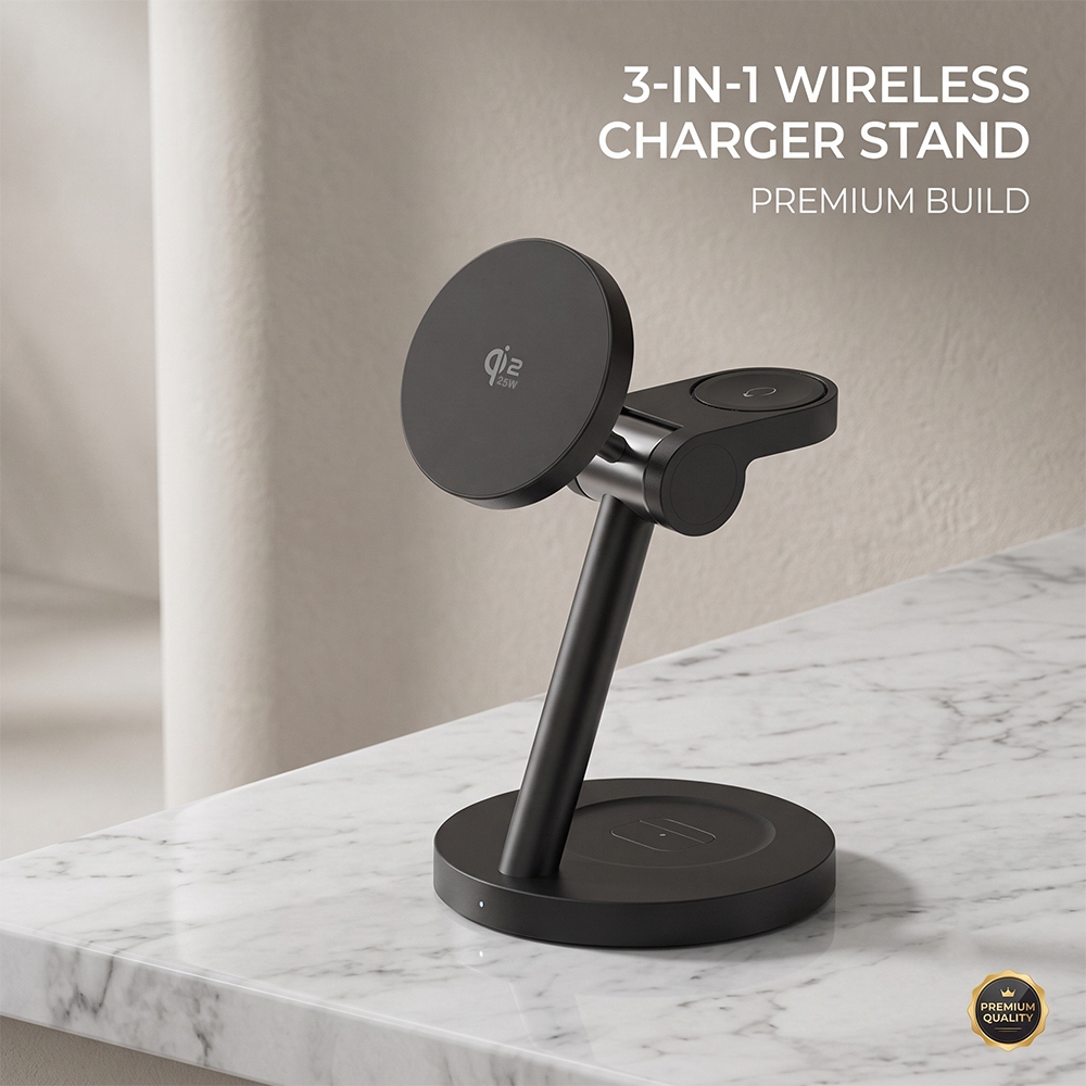 Stazione di Ricarica Wireless  - Wireless Charger 3 In 1 recensione e prezzo