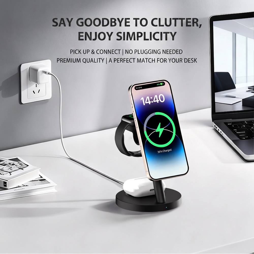 Stazione di Ricarica Wireless  - Wireless Charger 3 In 1 recensione e prezzo