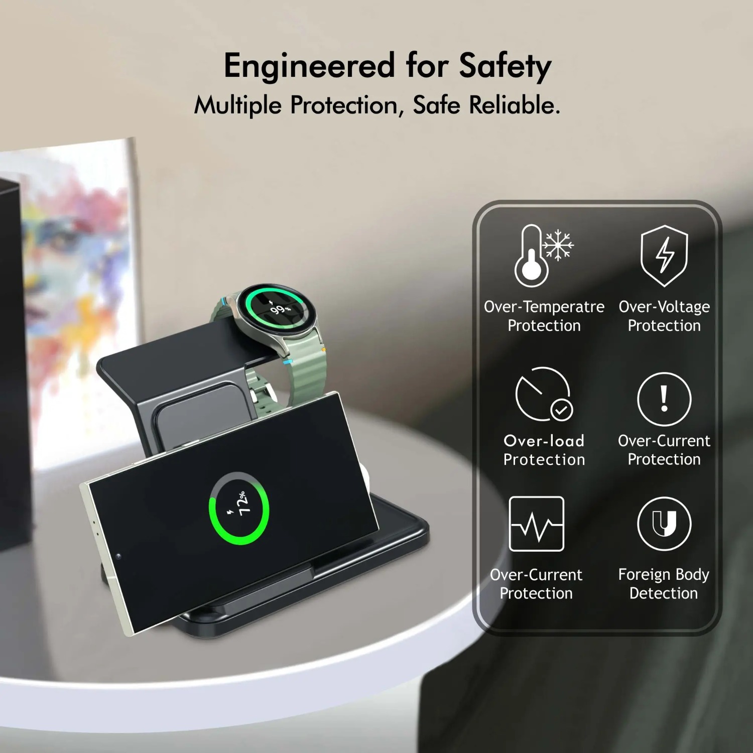 Stazione di ricarica wireless  - Wireless Charger 3 In 1 recensione e prezzo