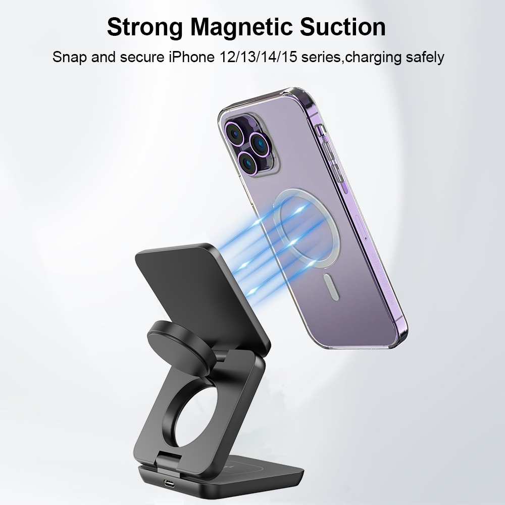 Caricabatterie wireless Stazio - Wireless Charger 3 In 1 recensione e prezzo
