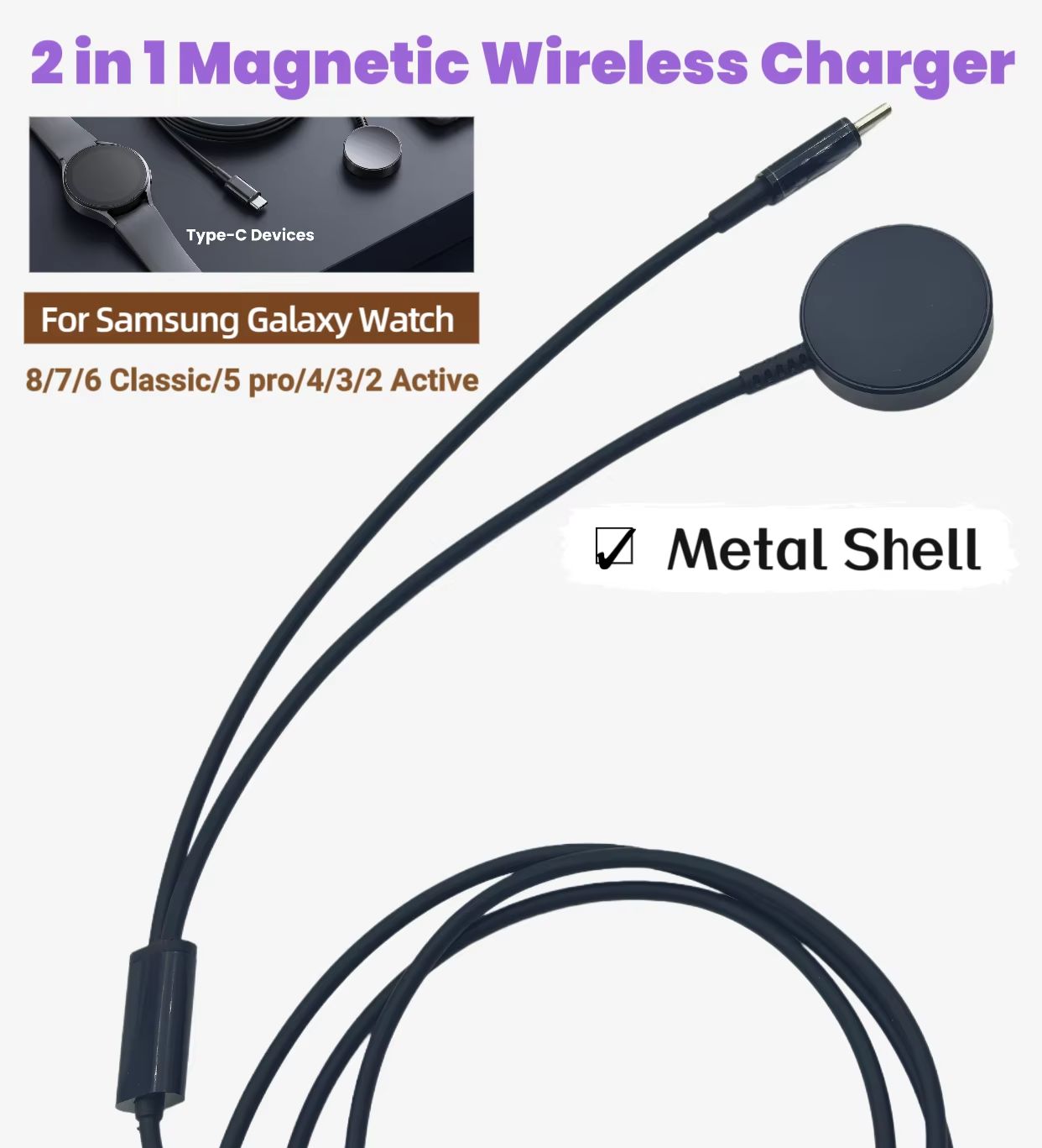 Cavo di Ricarica Magnetico Wir - Wireless Charger 3 In 1 recensione e prezzo