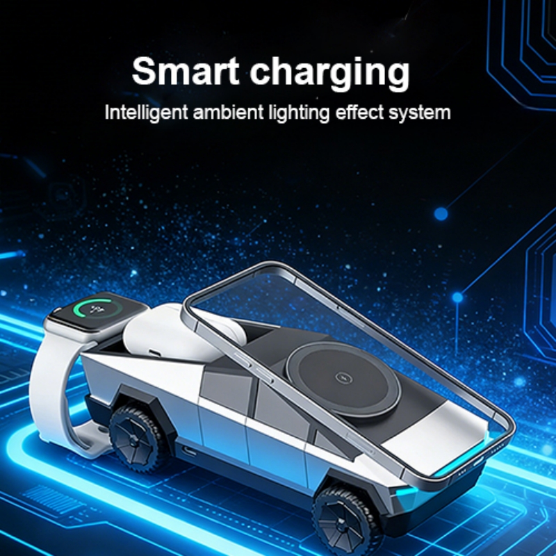 Supporto da Scrivania 3-in-1 C - Wireless Charger 3 In 1 recensione e prezzo