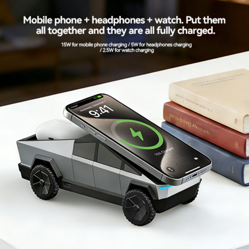 Supporto da Scrivania 3-in-1 C - Wireless Charger 3 In 1 recensione e prezzo