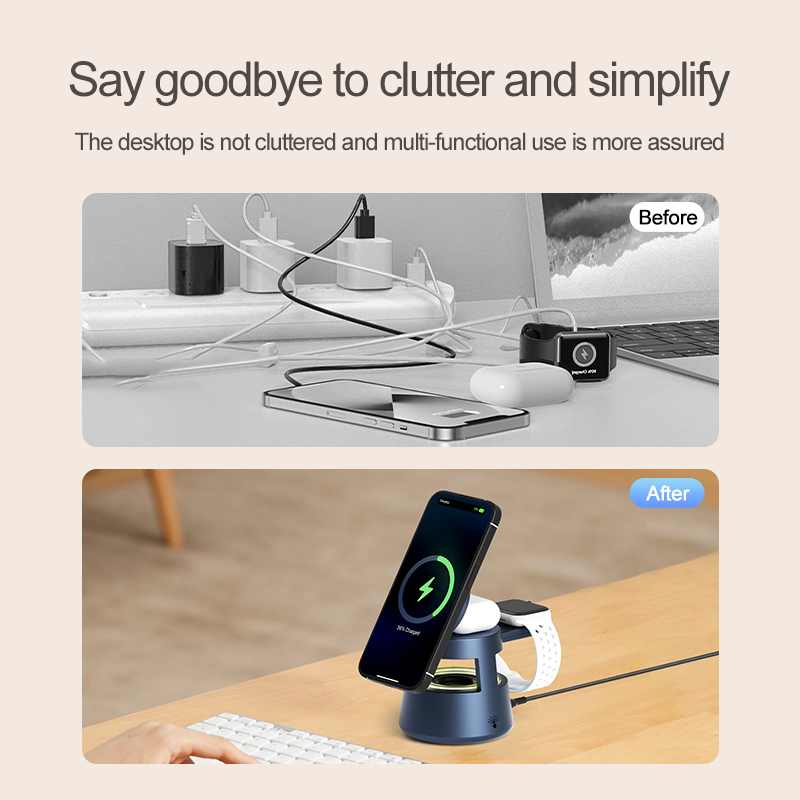 Stazione di Ricarica Wireless  - Wireless Charger 3 In 1 recensione e prezzo