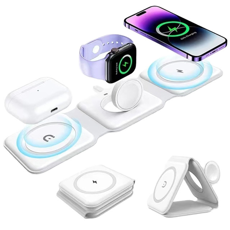 Caricabatterie wireless pieghe - Wireless Charger 3 In 1 recensione e prezzo