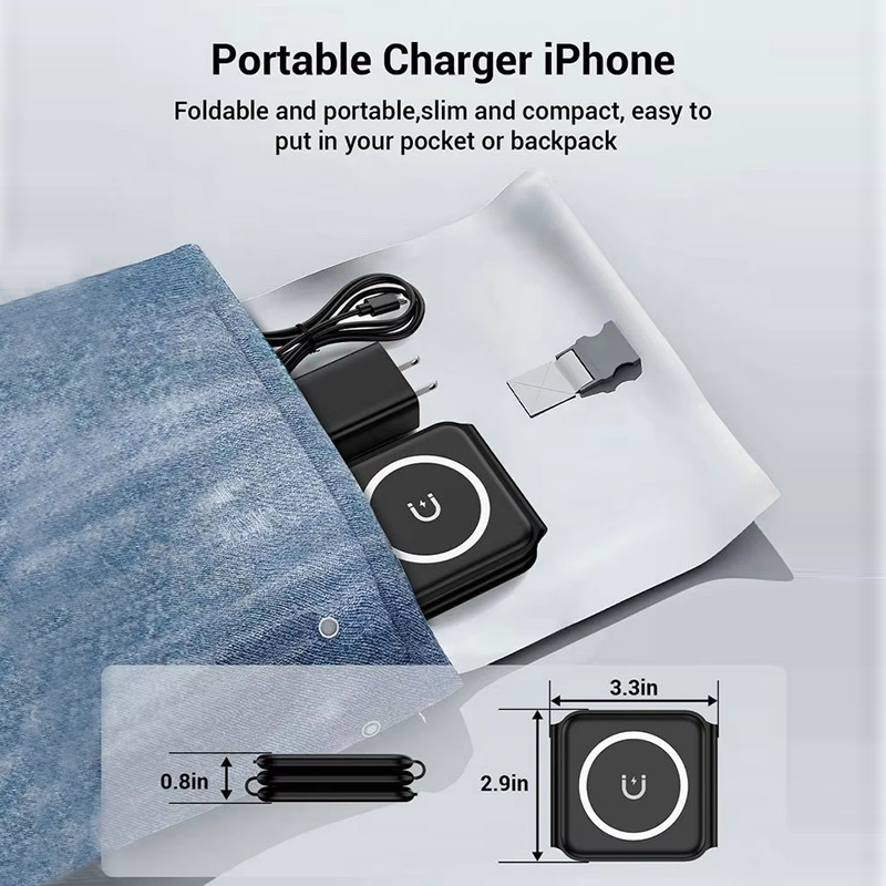 Caricabatterie wireless pieghe - Wireless Charger 3 In 1 recensione e prezzo