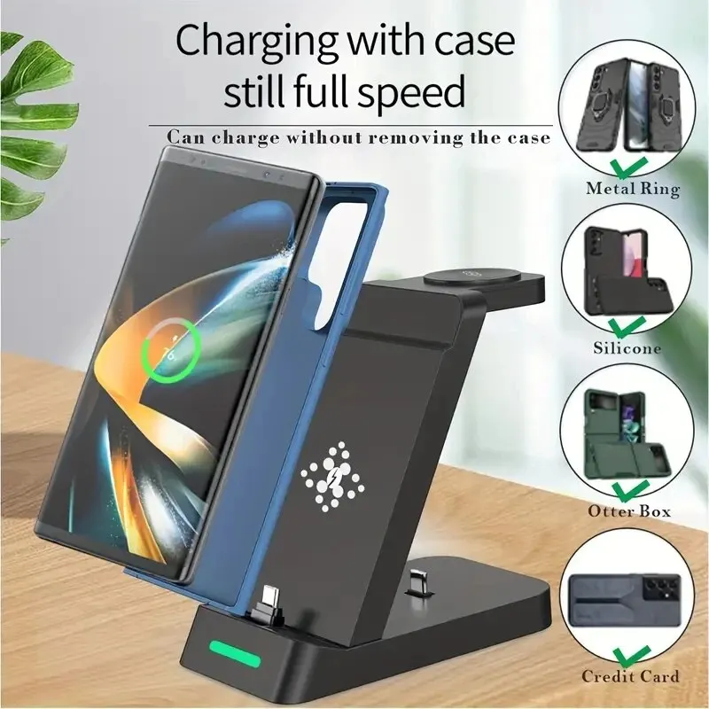Stazione di ricarica 3 In 1 pe - Wireless Charger 3 In 1 recensione e prezzo