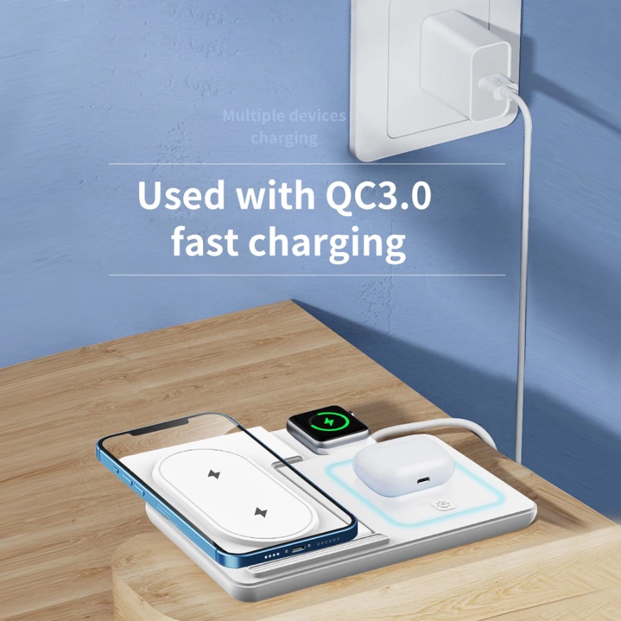 Supporto per caricabatterie wi - Wireless Charger 3 In 1 recensione e prezzo