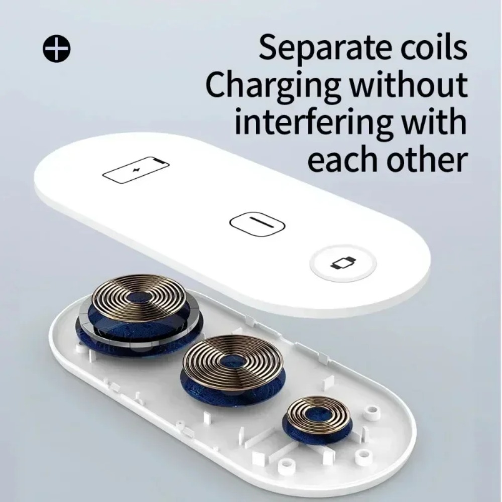 Base di ricarica wireless 3-in - Wireless Charger 3 In 1 recensione e prezzo