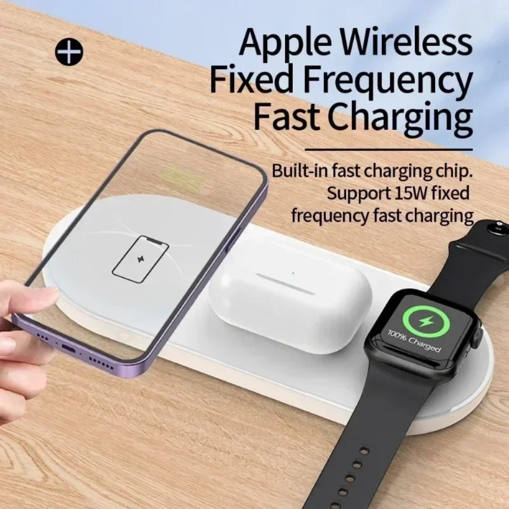 Base di ricarica wireless 3-in - Wireless Charger 3 In 1 recensione e prezzo