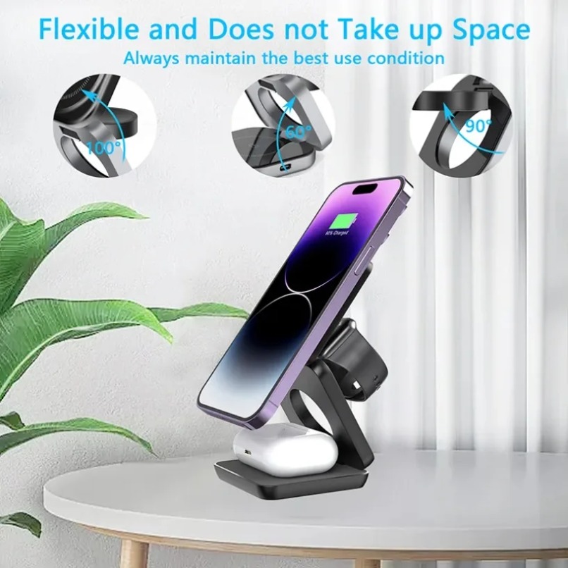 Caricatore Wireless Magnetico  - Wireless Charger 3 In 1 recensione e prezzo