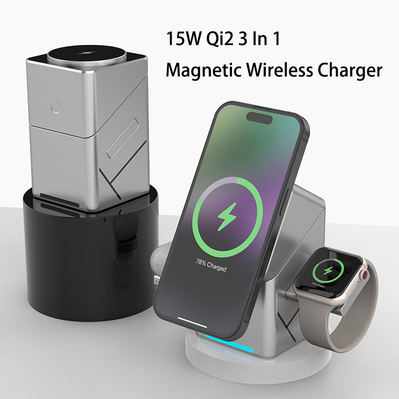 Caricatore Wireless Magnetico  - Wireless Charger 3 In 1 recensione e prezzo