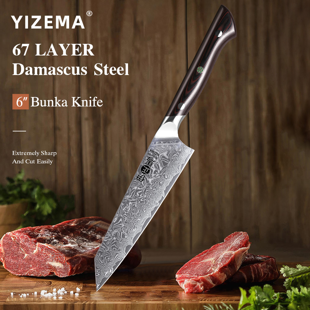 Coltello Bunka YIZEMA 6 Pollic - High Tech Kitchen Accessories recensione e prezzo